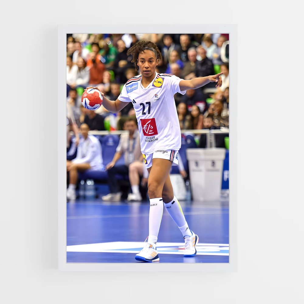 Poster Service Volley – affiche Handball (vue 3)